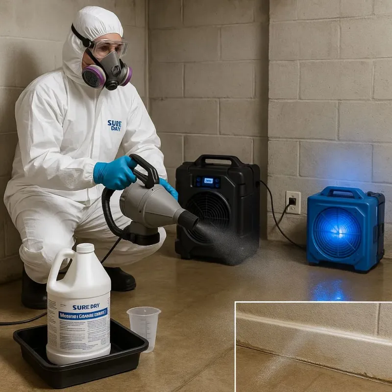 Sanitization and Odor Removal process in Shorewood, IL