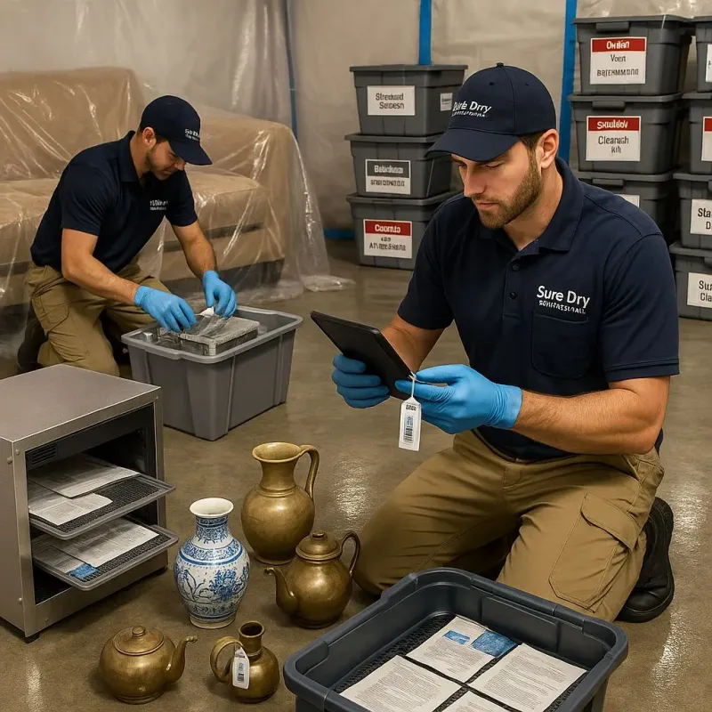 Content Protection and Restoration process in Shorewood, IL