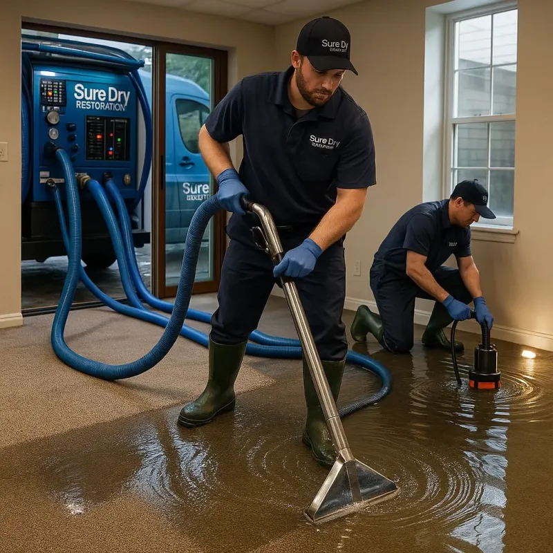 Water Extraction and Removal process in Shorewood, IL